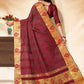 Trendy Saree Banarasi Silk Magenta Embroidered Saree
