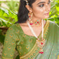 Trendy Saree Silk Green Embroidered Saree