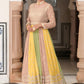 Salwar Suit Georgette Multi Colour Embroidered Salwar Kameez