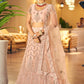 Lehenga Choli Net Peach Diamond Lehenga Choli