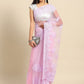 Trendy Saree Net Pink Embroidered Saree