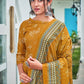 Trendy Suit Pashmina Mustard Digital Print Salwar Kameez
