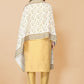 Pant Style Suit Poly Silk Yellow Embroidered Salwar Kameez