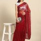 Trendy Saree Net Maroon Embroidered Saree