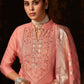 Salwar Suit Silk Pink Embroidered Salwar Kameez