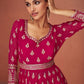 Salwar Suit Georgette Rani Embroidered Salwar Kameez