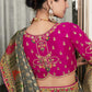 Classic Silk Grey Embroidered Saree