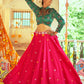 Lehenga Choli Silk Pink Embroidered Lehenga Choli