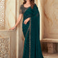Classic Silk Green Embroidered Saree