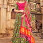 Lehenga Choli Silk Green Embroidered Lehenga Choli