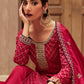 Salwar Suit Silk Pink Embroidered Salwar Kameez