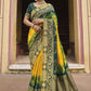 Trendy Saree Silk Yellow Embroidered Saree