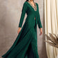 Designer Kurti Velvet Green Embroidered Kurtis