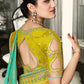 Contemporary Silk Sea Green Embroidered Saree