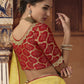 Trendy Saree Viscose Yellow Embroidered Saree