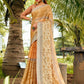 Trendy Saree Brasso Mustard Fancy Work Saree