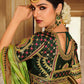 Classic Fancy Fabric Green Embroidered Saree