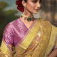 Classic Fancy Fabric Gold Fancy Work Saree