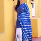 Salwar Suit Fancy Fabric Blue Embroidered Salwar Kameez