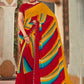 Contemporary Georgette Multi Colour Fancy Work Saree