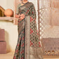 Trendy Saree Organza Multi Colour Fancy Work Saree