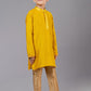 Kurta Pyjama Polly Cotton Yellow Fancy Work Kids