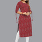 Casual Kurti Faux Crepe Multi Colour Print Kurtis