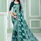 Trendy Saree Faux Georgette Multi Colour Patch Border Saree