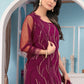 Salwar Suit Faux Georgette Rani Embroidered Salwar Kameez