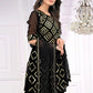 Salwar Suit Faux Georgette Black Sequins Salwar Kameez