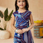 Sharara Set Faux Georgette Multi Colour Print Kids