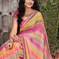 Contemporary Georgette Multi Colour Fancy Work Saree