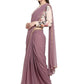 Trendy Saree Georgette Mauve Booti Saree