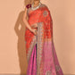 Contemporary Georgette Rani Embroidered Saree