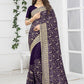 Designer Georgette Blue Diamond Saree