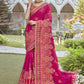 Traditional Saree Georgette Rani Diamond Saree