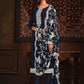 Designer Straight Salwar Suit Georgette Blue Embroidered Salwar Kameez