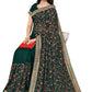 Trendy Saree Georgette Green Embroidered Saree