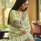Traditional Saree Georgette Green Sequins Saree