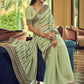 Traditional Saree Georgette Green Sequins Saree