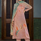 Salwar Suit Georgette Mauve Digital Print Salwar Kameez