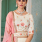 Lehenga Choli Georgette Off White Embroidered Lehenga Choli