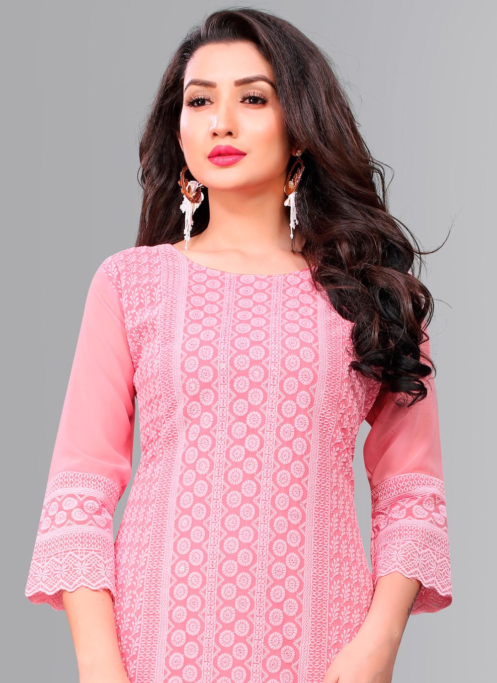 Shahzeb Textile Merakish Luxury Chiffon Kurti Collection Vol-4 Wholesale  Pakistani Kurtis - textiledeal.in