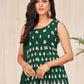 Trendy Suit Georgette Green Embroidered Salwar Kameez