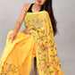 Trendy Saree Georgette Mustard Embroidered Saree