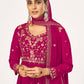 Salwar Suit Georgette Rani Embroidered Salwar Kameez