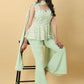 Salwar Suit Georgette Sea Green Embroidered Salwar Kameez