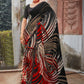 Classic Georgette Multi Colour Patch Border Saree