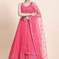 Lehenga Choli Georgette Pink Sequins Lehenga Choli