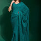 Classic Georgette Rama Diamond Saree